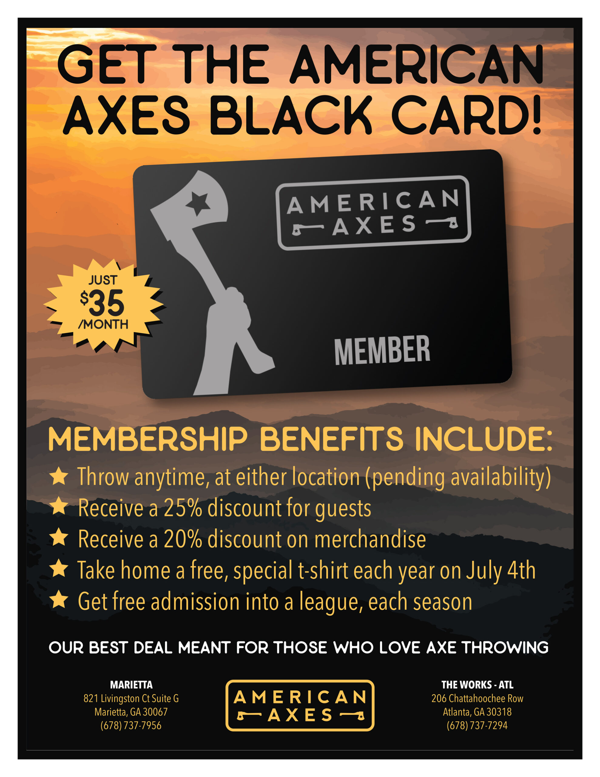 membership flyer