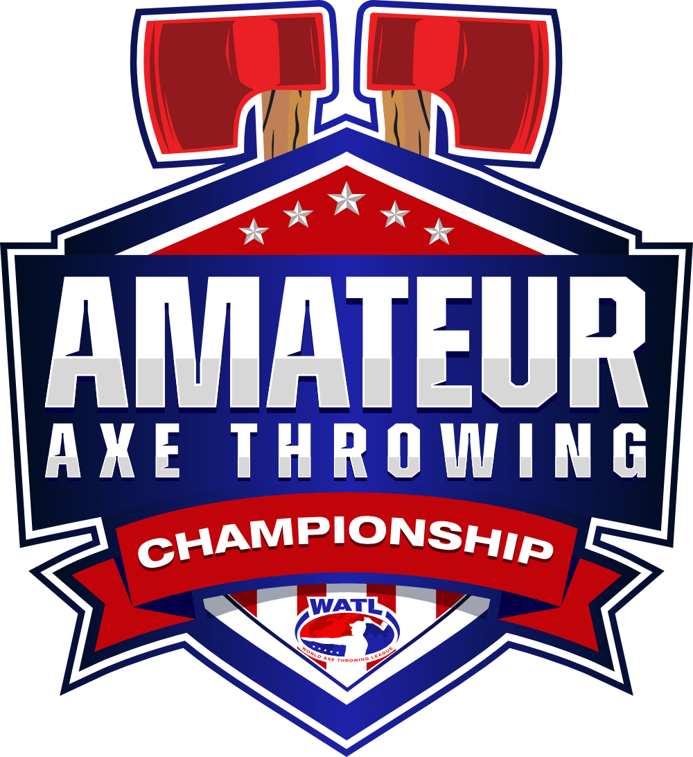 amateur axe throwing championship logo